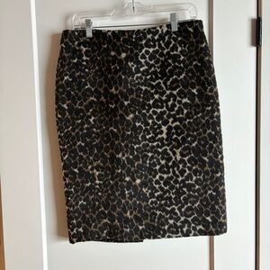 Animal Print Pencil Skirt - Leopard Print - Power Dressing Chic - Office Work